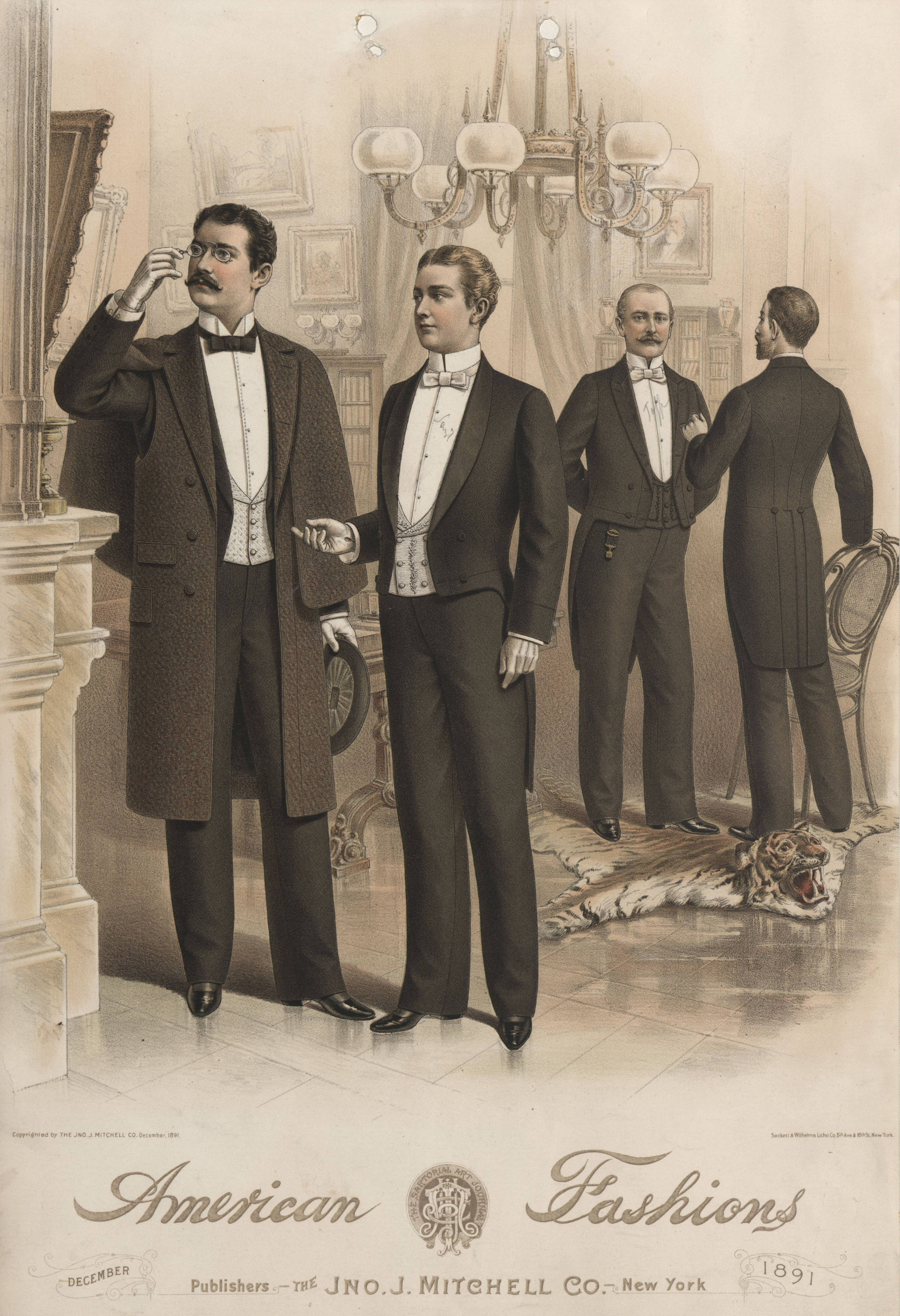 1800s fashion men